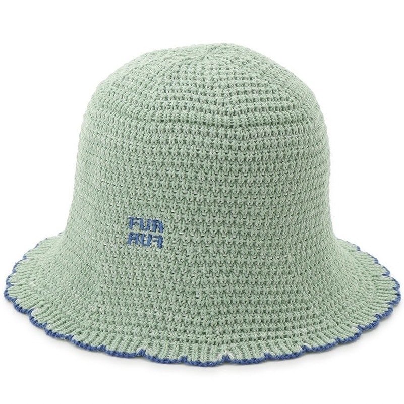 ロゴ刺繍ハット MNT F