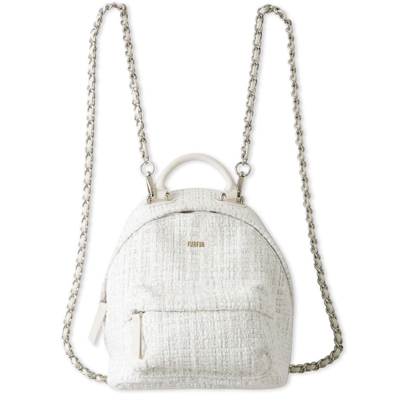 チェーンショルダーミニリュック MIX F