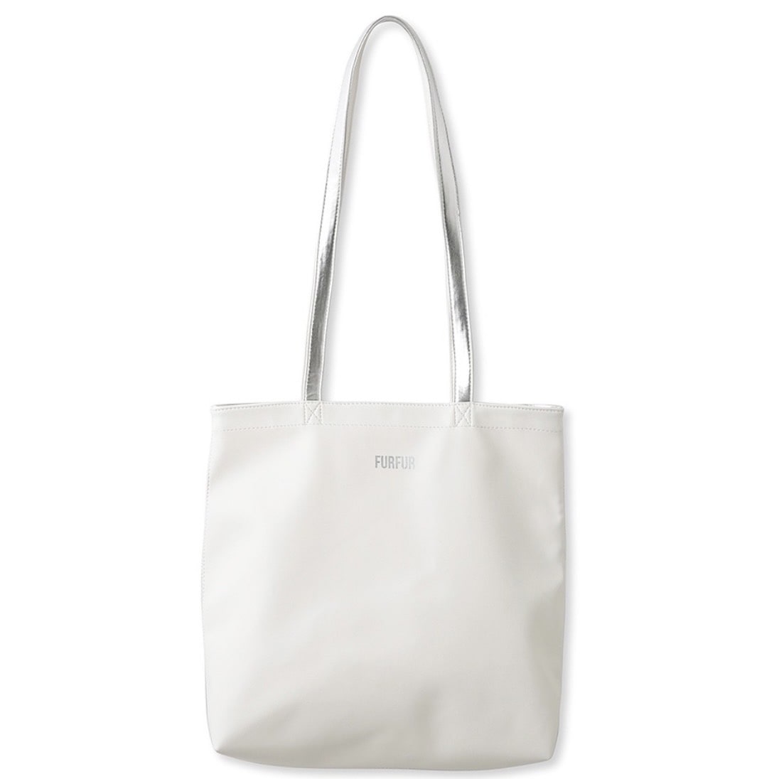 ダブルフェイストートバッグM SLV M