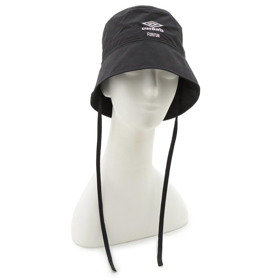 UMBROコラボバケットハット BLK F