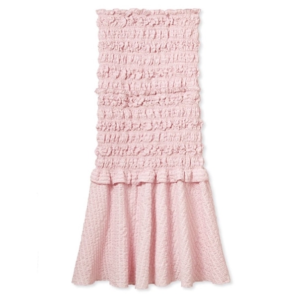 シャーリングスカート CHECK F