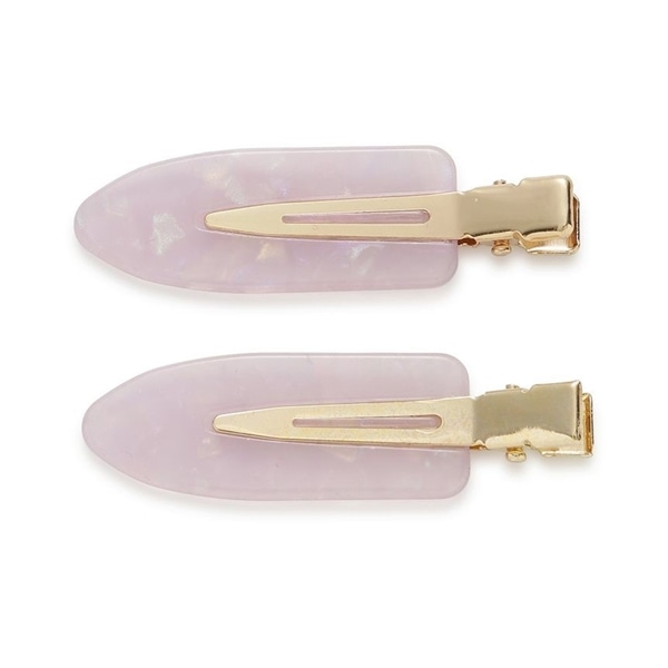 クリアヘアピンセット LAV F