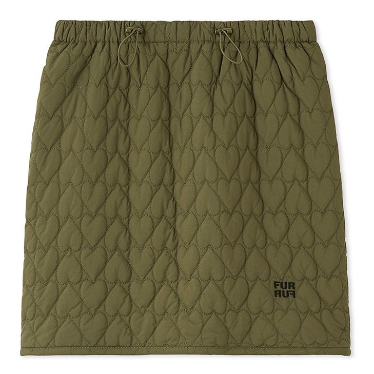 ハートキルティングミニスカート KKI F