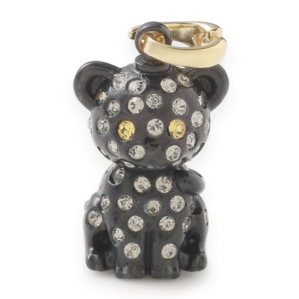 動物占いR12モチーフチャーム E(クロヒョウ) F