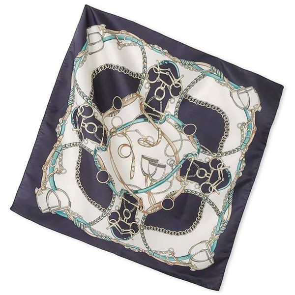 ベルトチェーンスカーフ NVY F