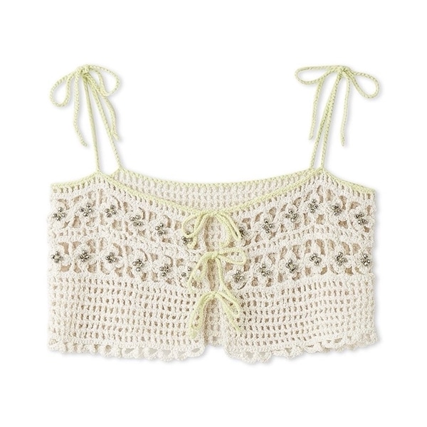 クロシェフラワービスチェ IVR F