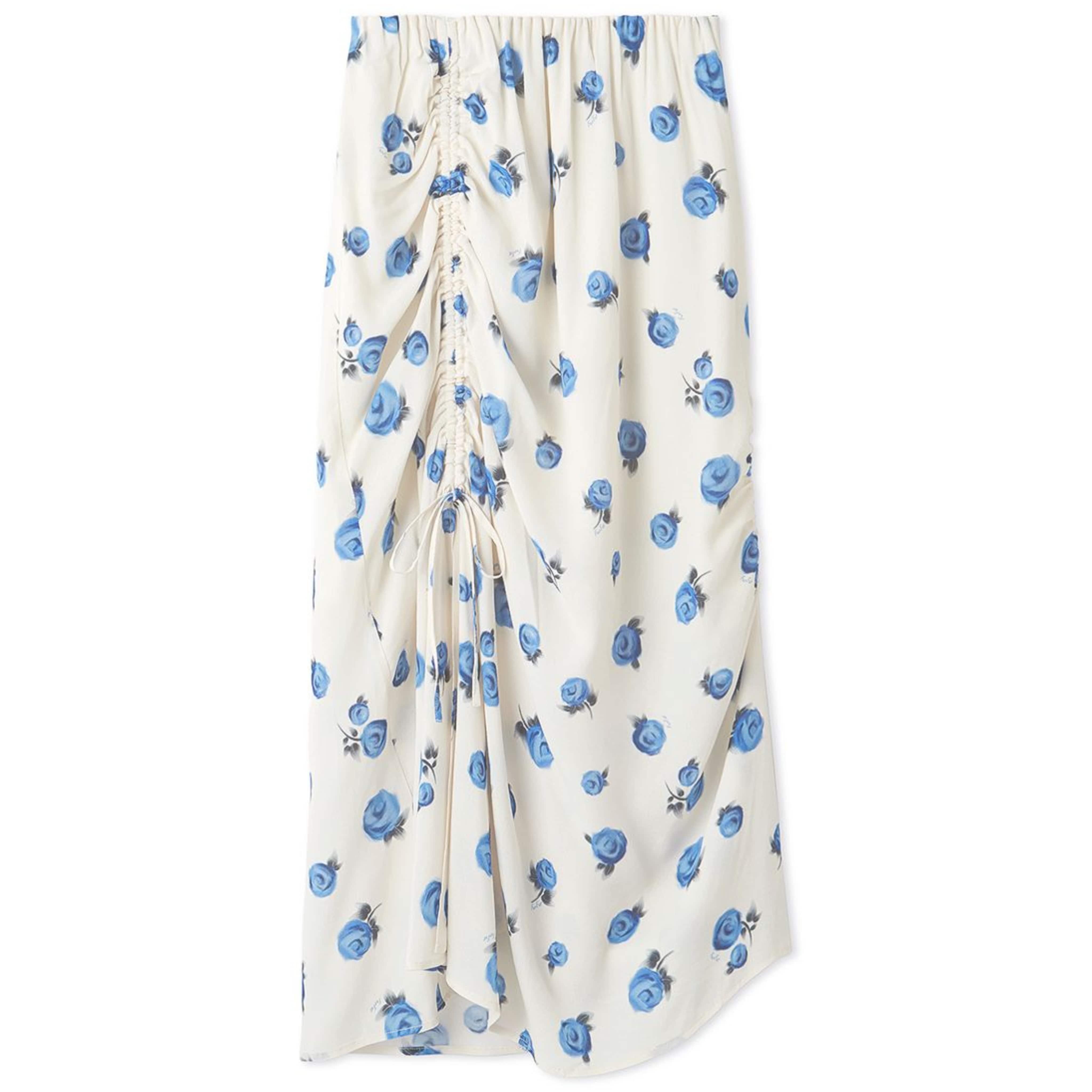 ぼかしフラワードロストスカート IVR F