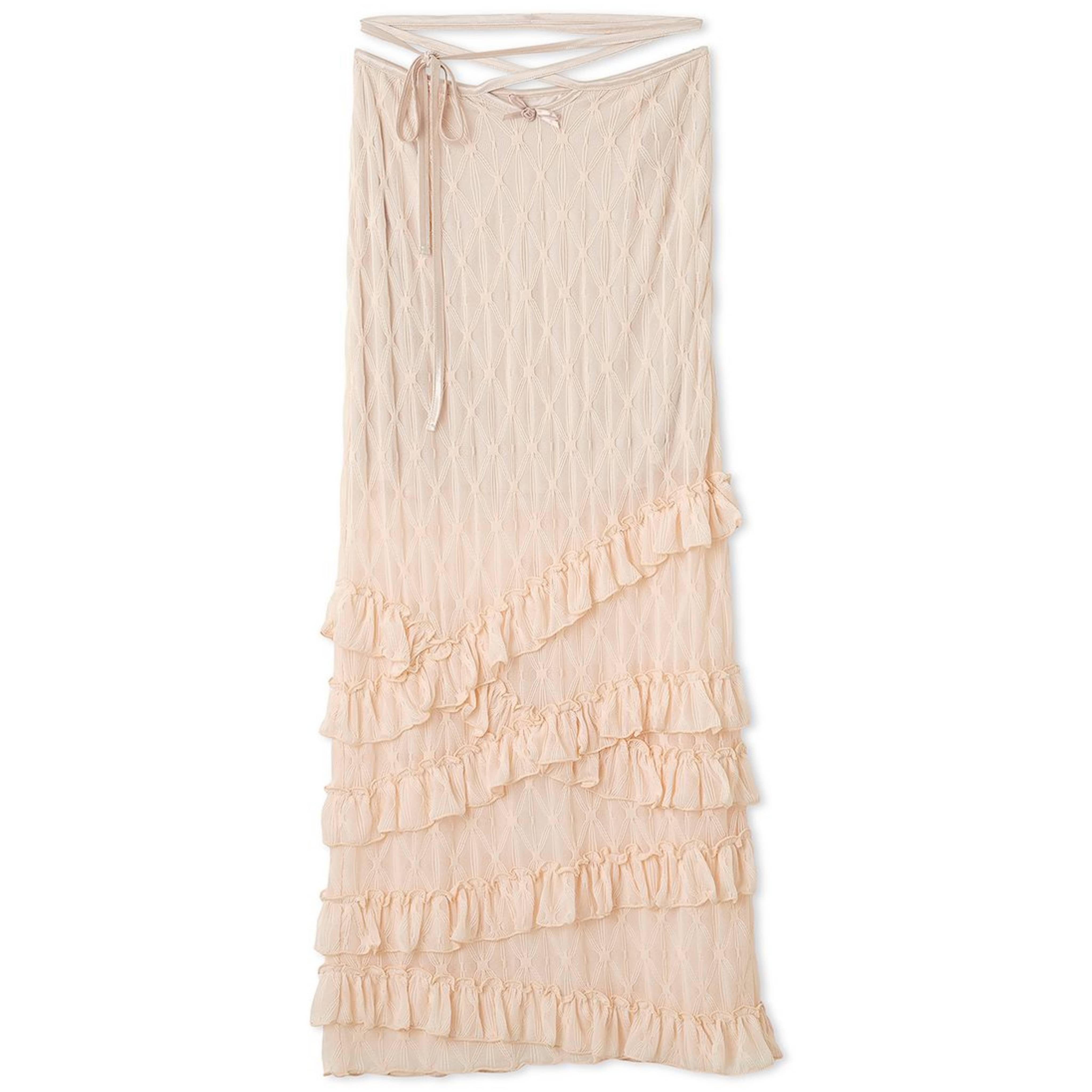 ランジェリーIラインスカート PNK F