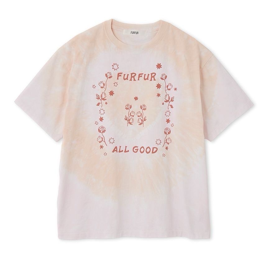 ALL GOOD タイダイTシャツ PNK F
