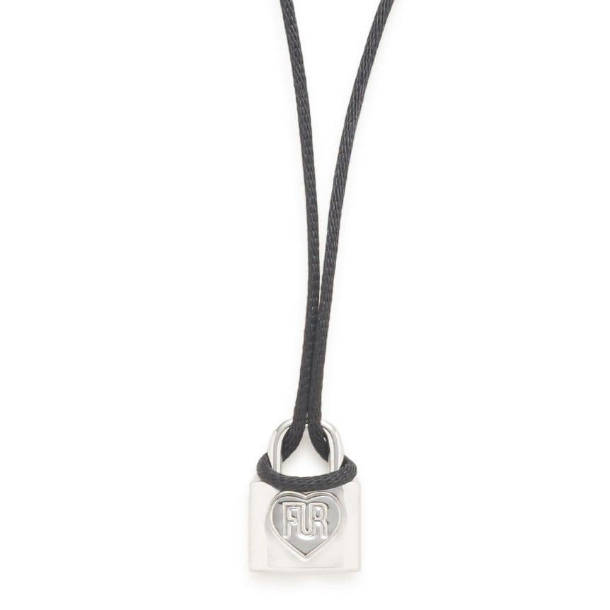 ハートロックキーネックレス SLV F