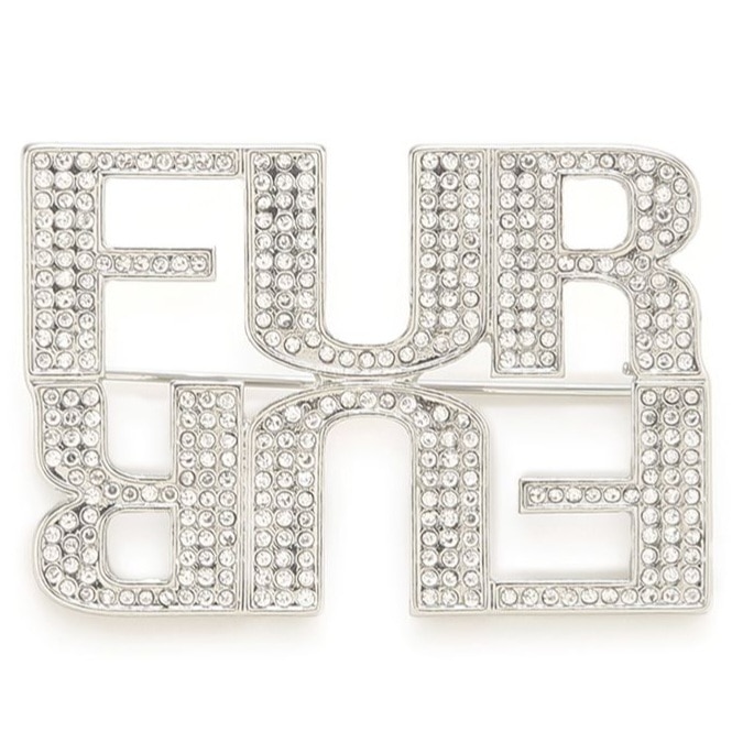 FURFURロゴブローチ SLV F