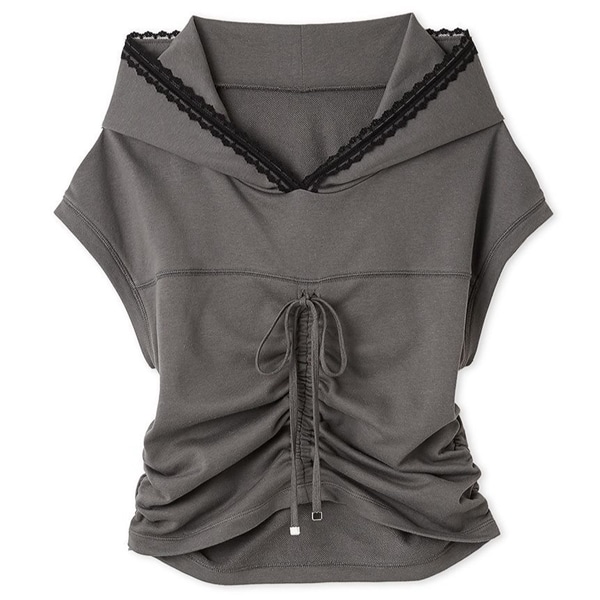 レーストリムフーディー CGRY F