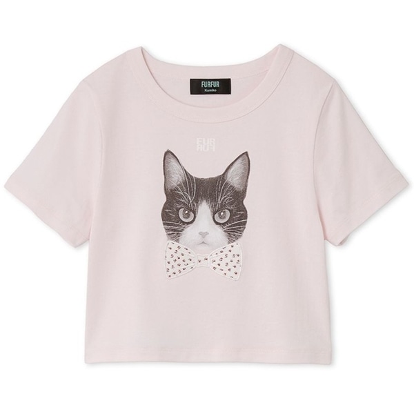 【上國料萌衣コラボ】HanaプリントTシャツ PNK 2