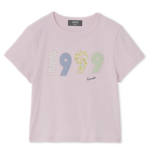 【上國料萌衣コラボ】1999アップリケT PNK F