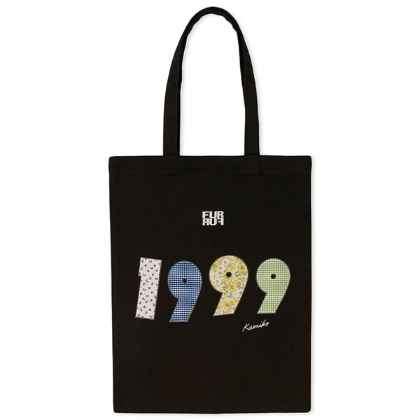 【上國料萌衣コラボ】トートバッグ BLK F