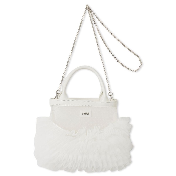 チュチュバッグ WHT F