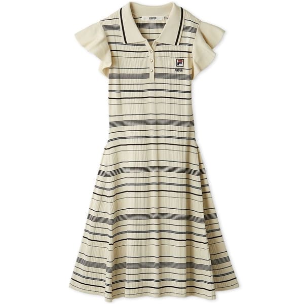 【FILAコラボ】ニットワンピース IVR F