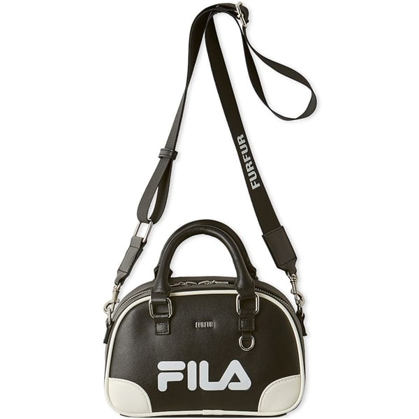 【FILAコラボ】ハンドボストンバッグ BLK F