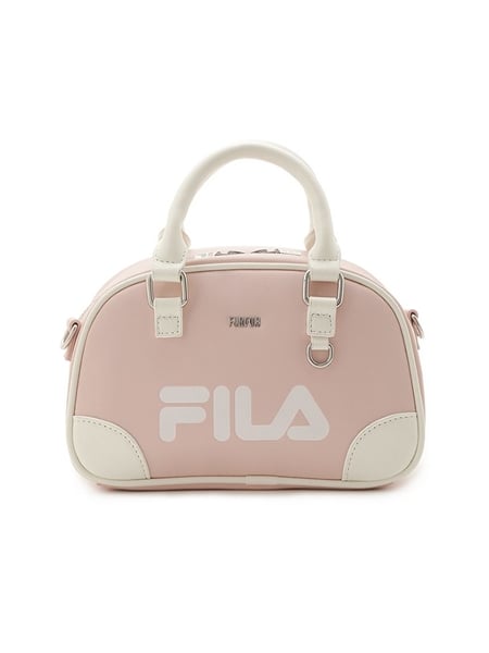 【FILAコラボ】ハンドボストンバッグ PNK F