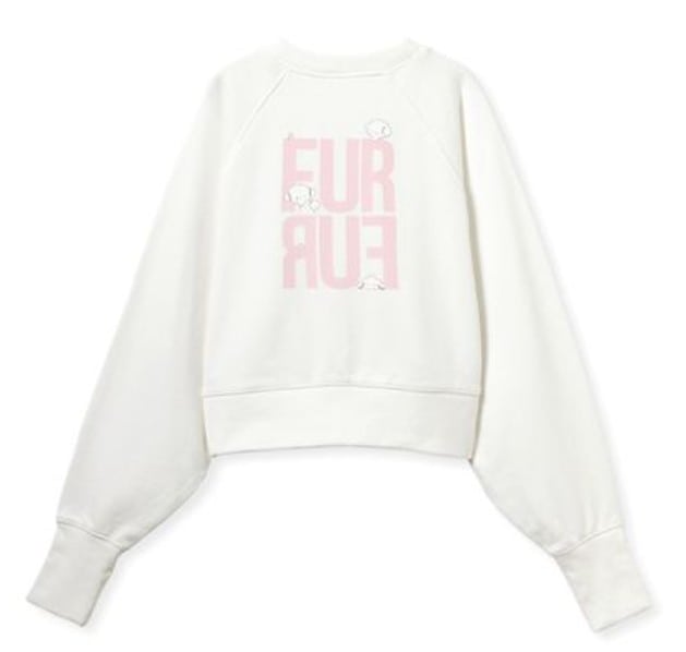 こぎみゅんプリントスウェット WHT F