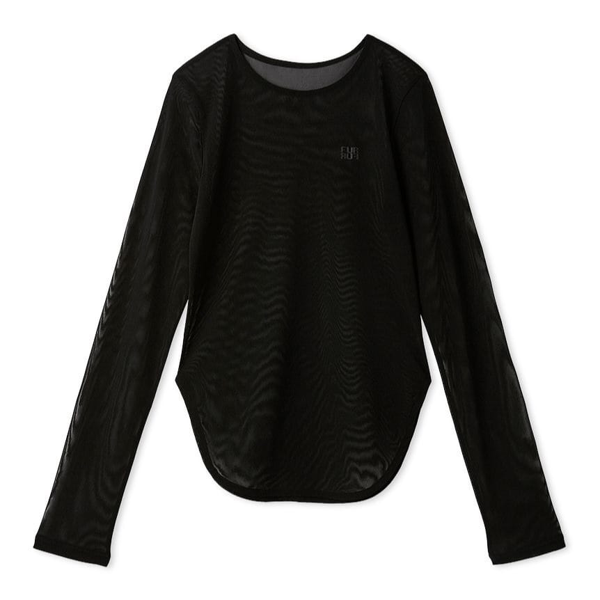 ロゴシアープルオーバー BLK F