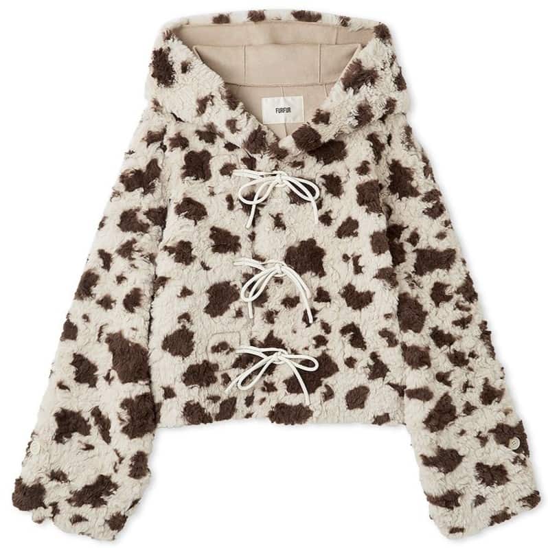 リボンショートダッフルコート ANIMAL F