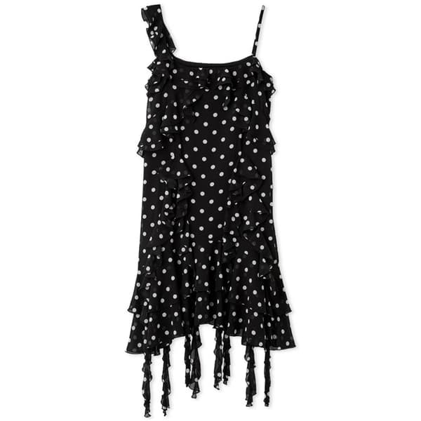 フリルキャミソールワンピース DOT F