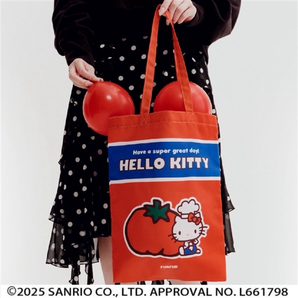 HELLO KITTY トートバッグ RED F