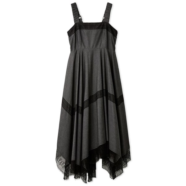 レースコンビジャンパースカート BLK F