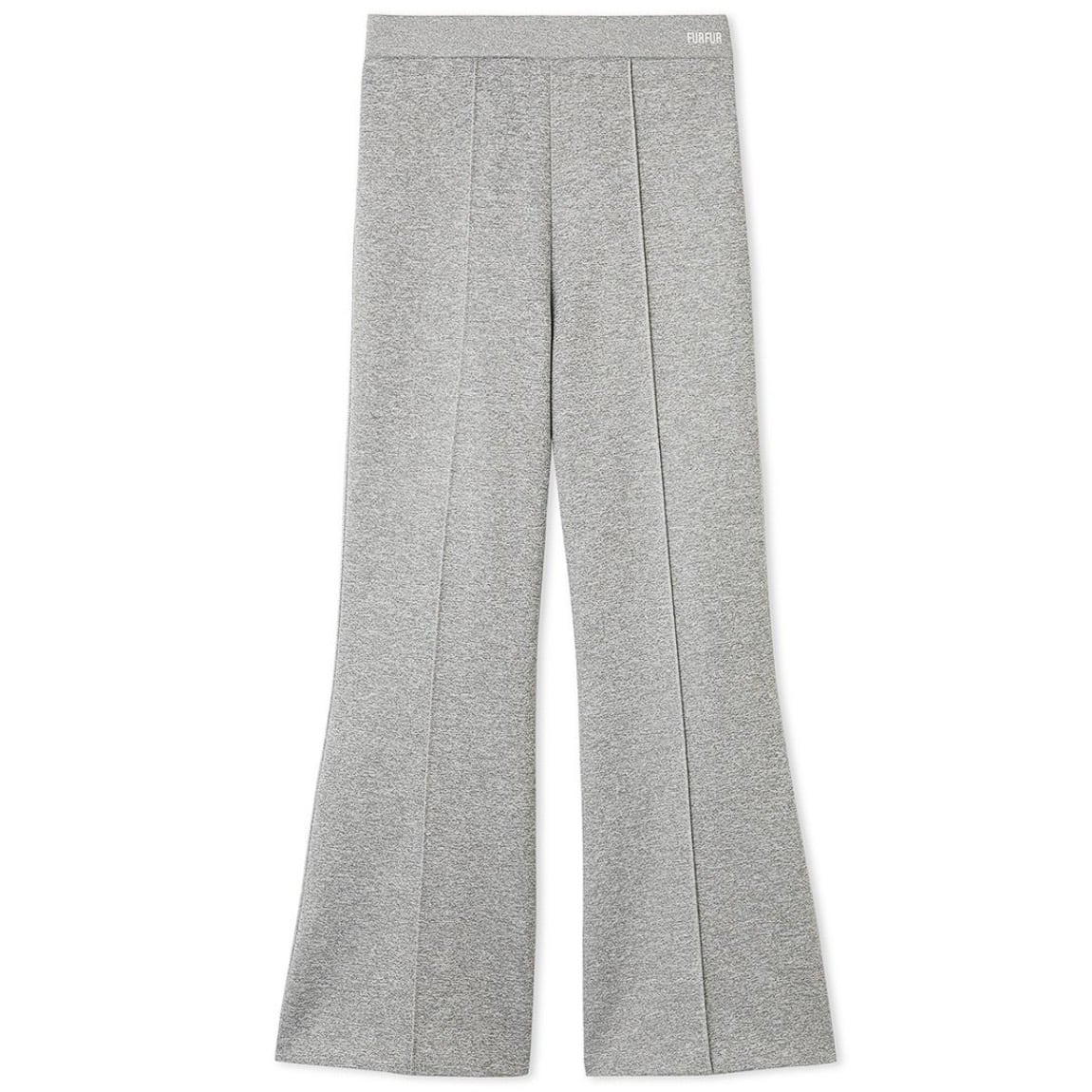 フレアカットパンツ GRY F