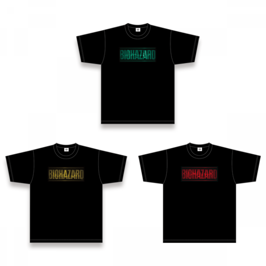 バイオハザード 心電図 Tシャツ（全3種）｜ CAPCOM STORE TOKYO