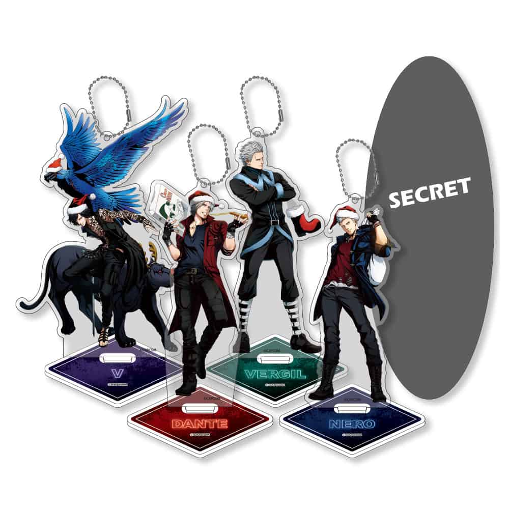 Devil May Cry パセラ　トレーディングアクリルキーホルダー　バージル Devil May Cry パセラ トレーディングアクリルスタンド バージル