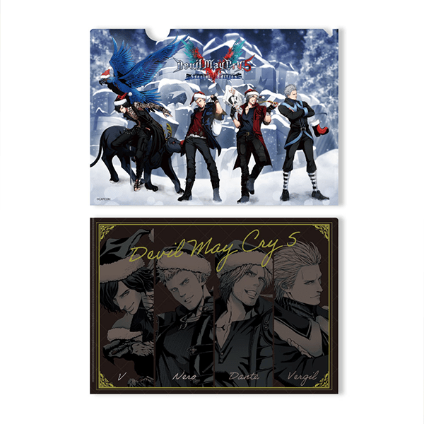 DMC5 Special Edition × CAPCOM STORE Xmas クリアファイルA(DMC5 Xmas