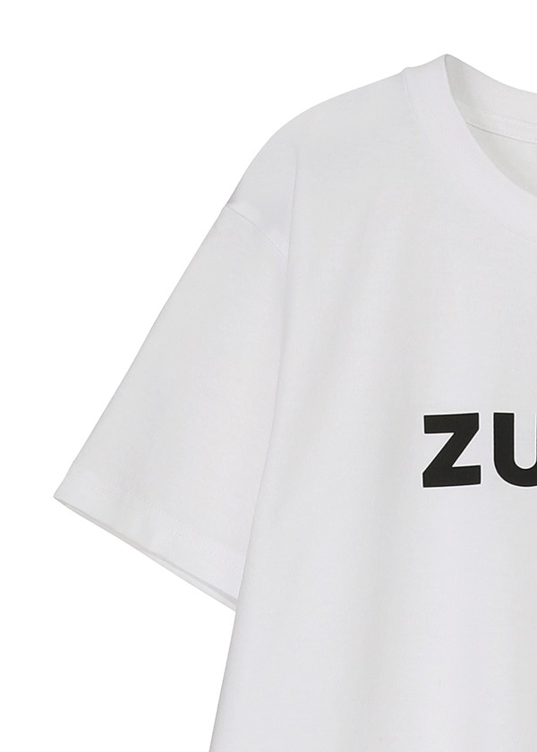 ZUCCa / LOGO T / Tシャツ(M white(01))｜ CABANE de ZUCCa｜渋谷PARCO