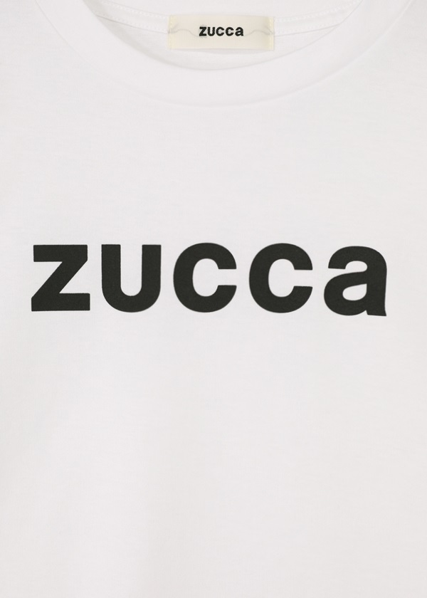 ZUCCa / LOGO T LS / ロングスリーブカットソー(M white(01))｜ CABANE