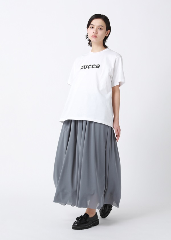 ZUCCa / LOGO T / Tシャツ(M white(01))｜ CABANE de ZUCCa｜渋谷PARCO