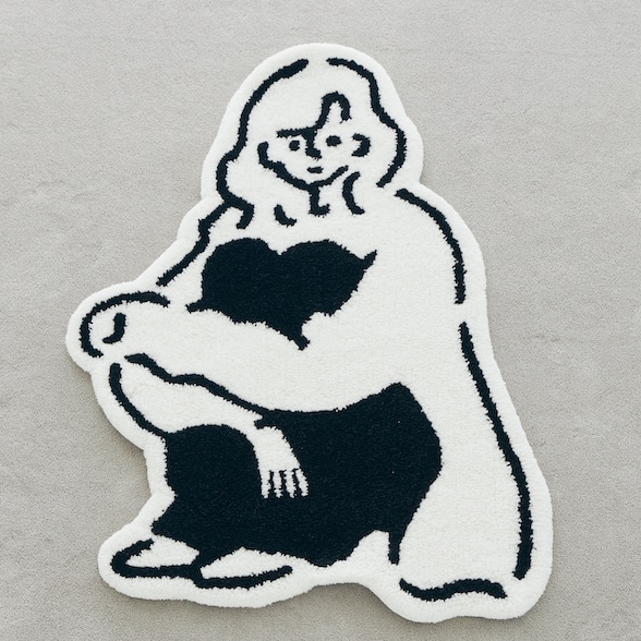 【2024年2月下旬から順次発送】長場雄ラグ “Chill”