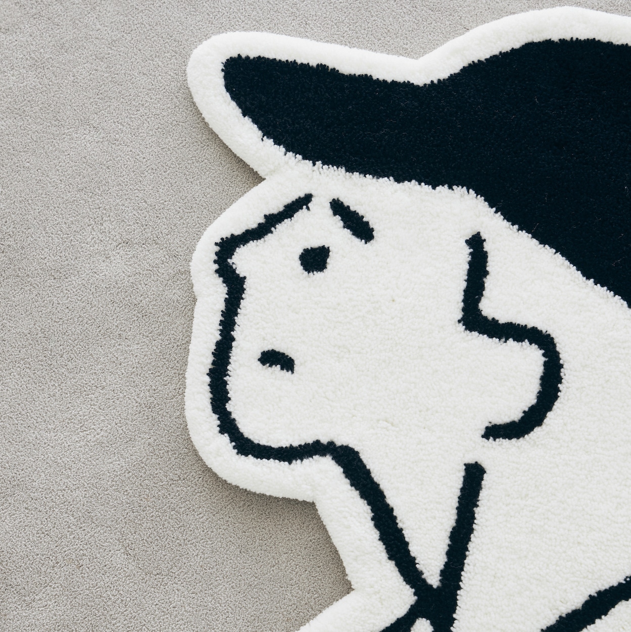 【2024年2月下旬から順次発送】長場雄ラグ “Look Up”