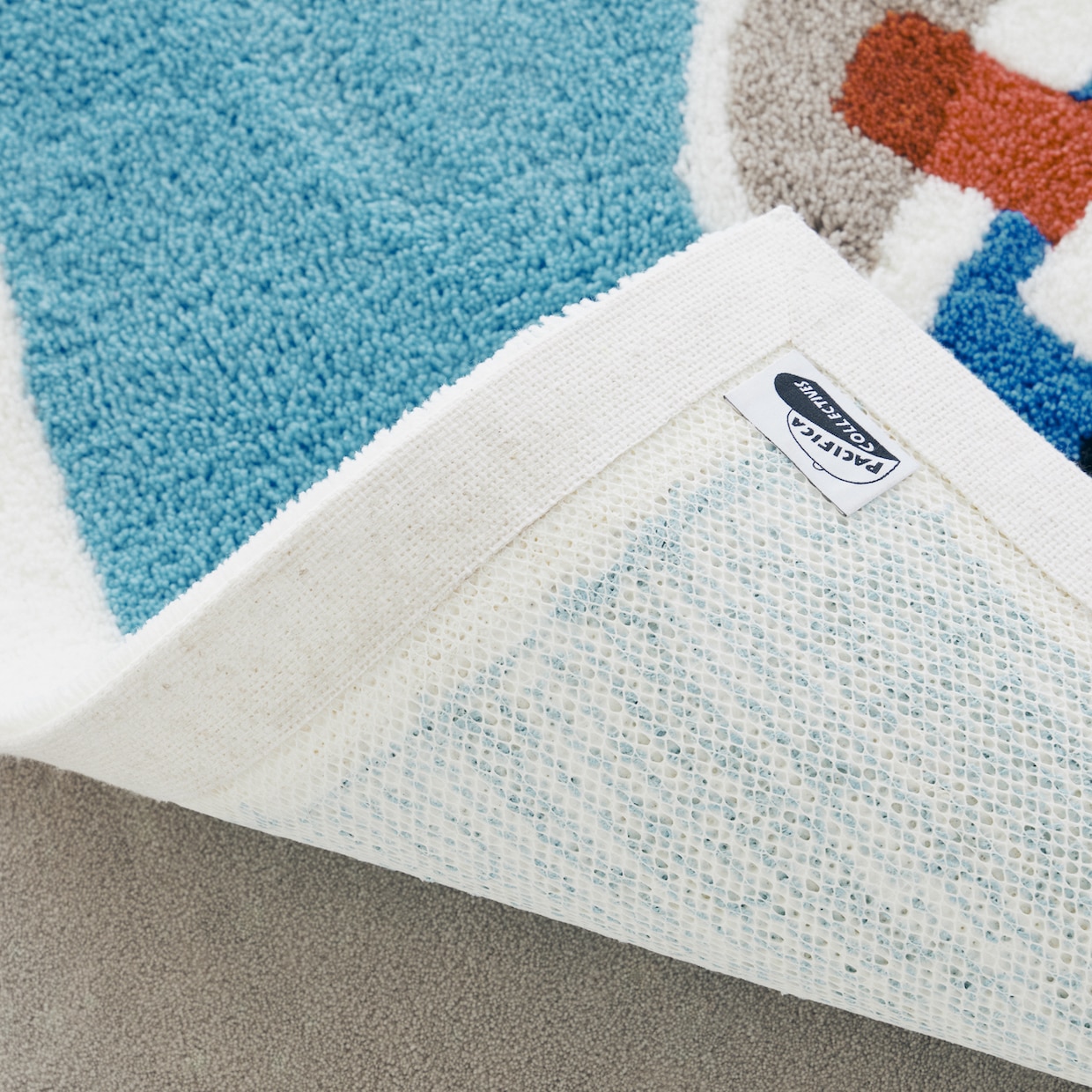 【2024年2月下旬から順次発送】安西水丸ラグ “口笛のきこえる”