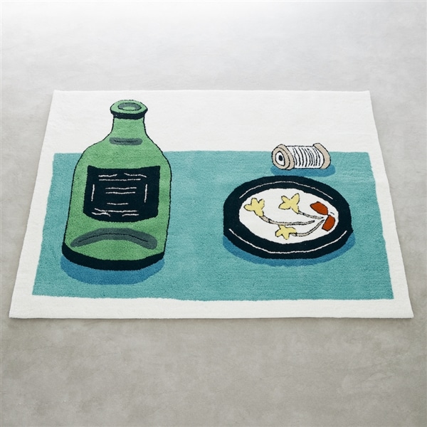 【2024年2月下旬から順次発送】安西水丸ラグ（A）