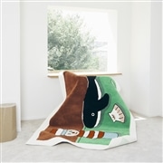 【2024年2月下旬から順次発送】安西水丸ラグ（B）