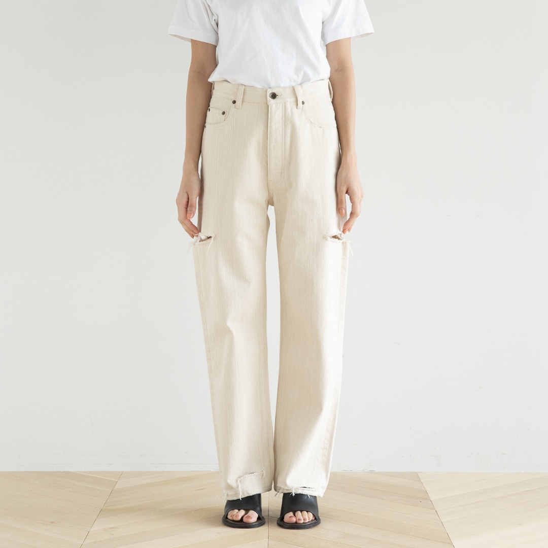 サイドカットボタンフライ