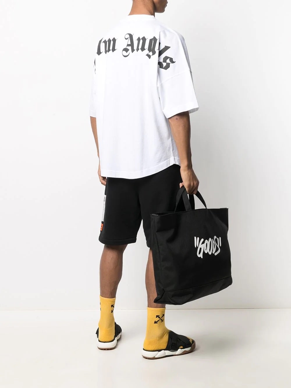 PalmAngels/パームエンジェルス / Logo Over Tee(M White)｜ LHP