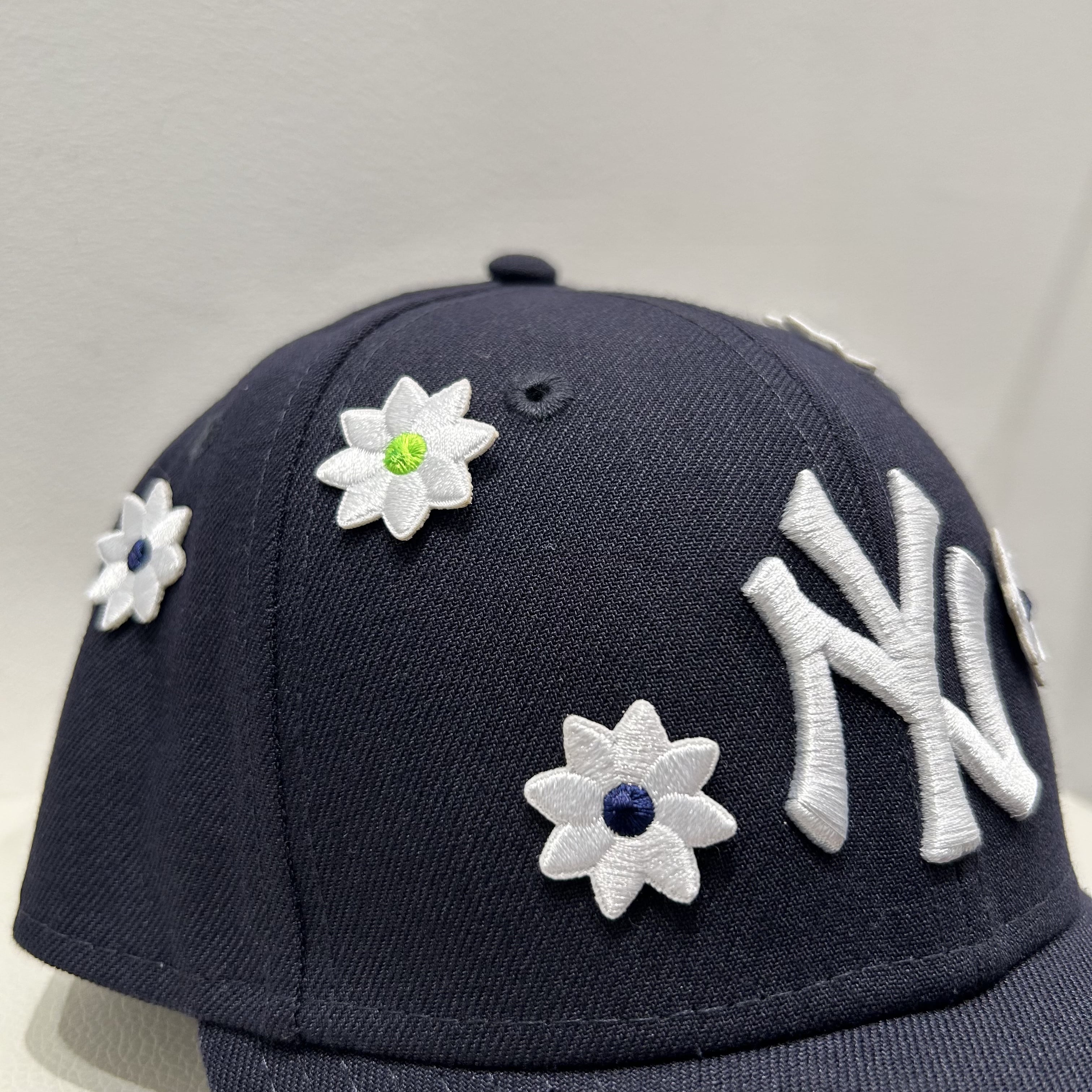 NICKGEAR × LHP 別注 3D Flower cap グリーン ④ - キャップ