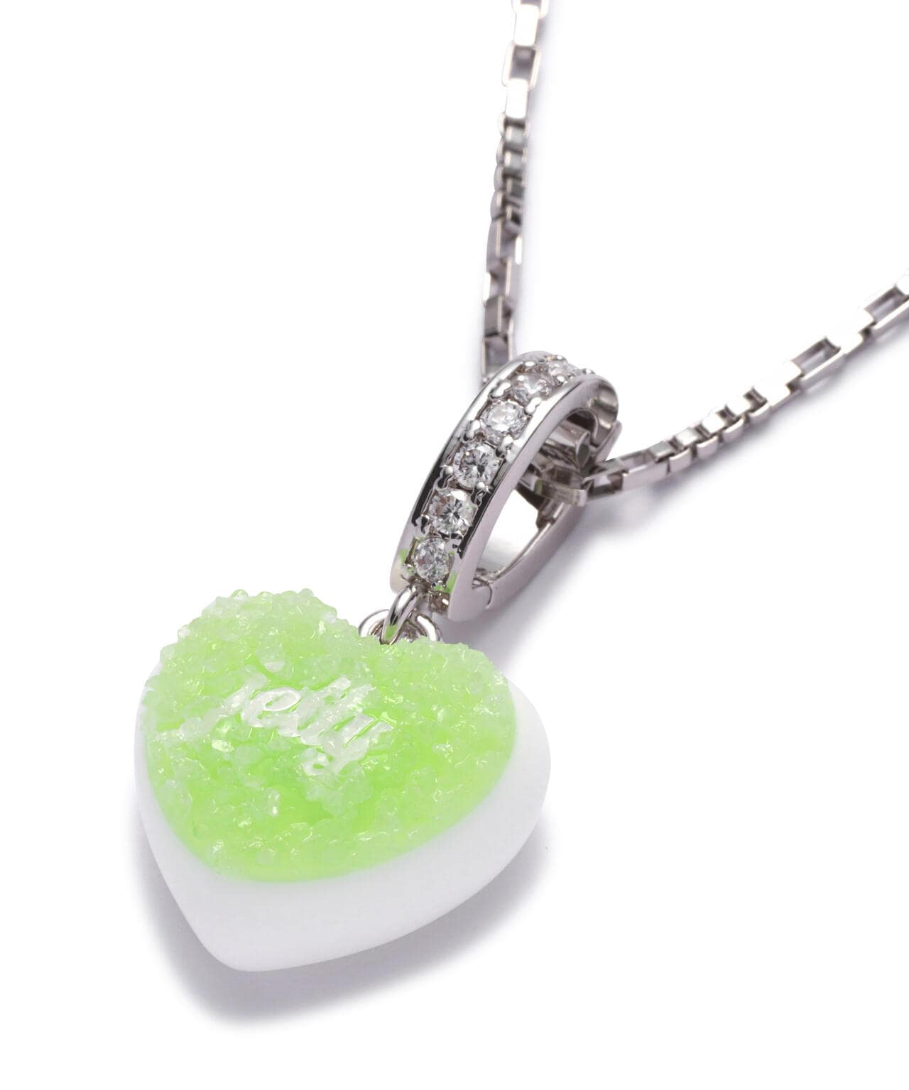 BTS JIN ＆ JIMIN 着用】MIKSHIMAI/ミクシマイ /HEART SUGAR JELLY NECKLACE/ネックレス(Free  Green)｜ LHP｜名古屋PARCO | ONLINE PARCO（オンラインパルコ）