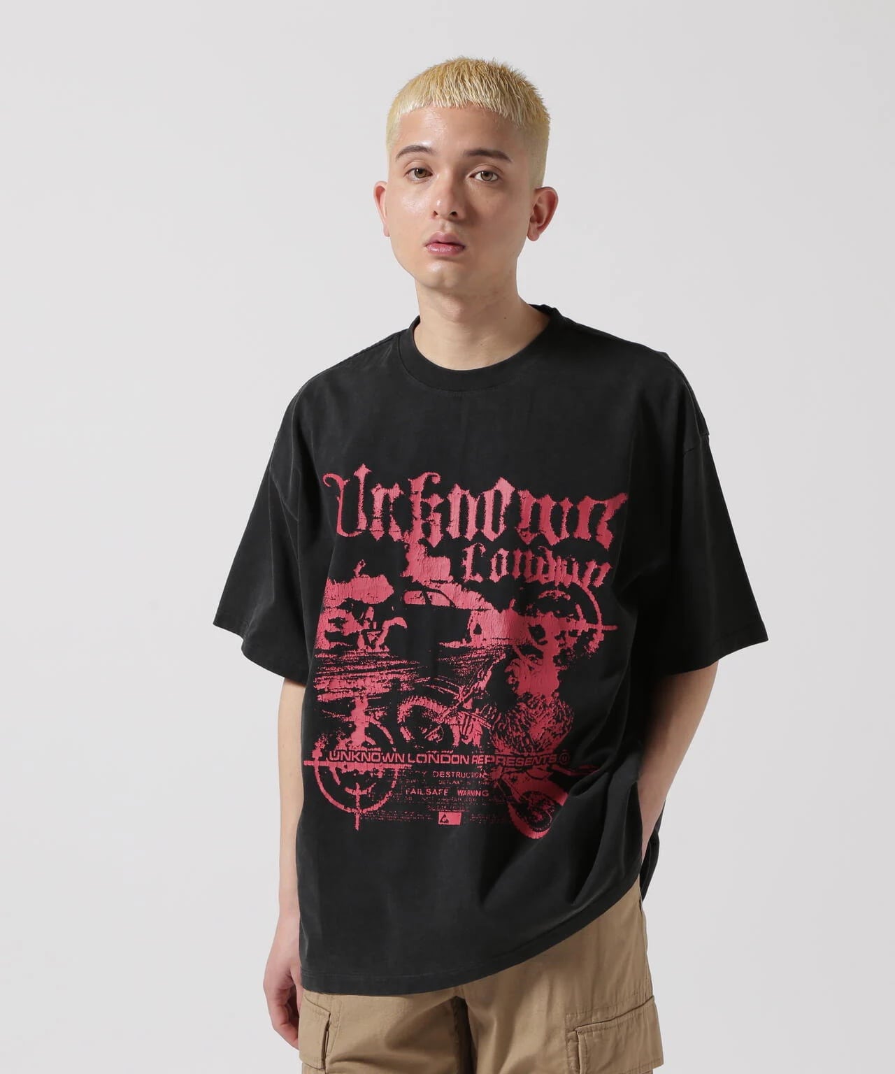 UNKNOWN LONDON/アンノウンロンドン/LOST CITIES GRAPHIC TEE