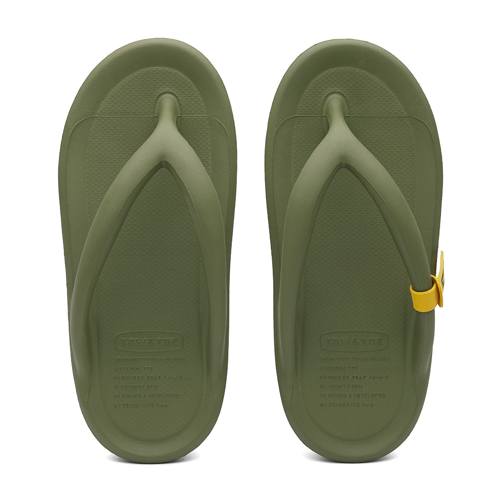 TAW&TOE/トーアンドトー/ZEROVITY Flip Flop OG サンダル(M