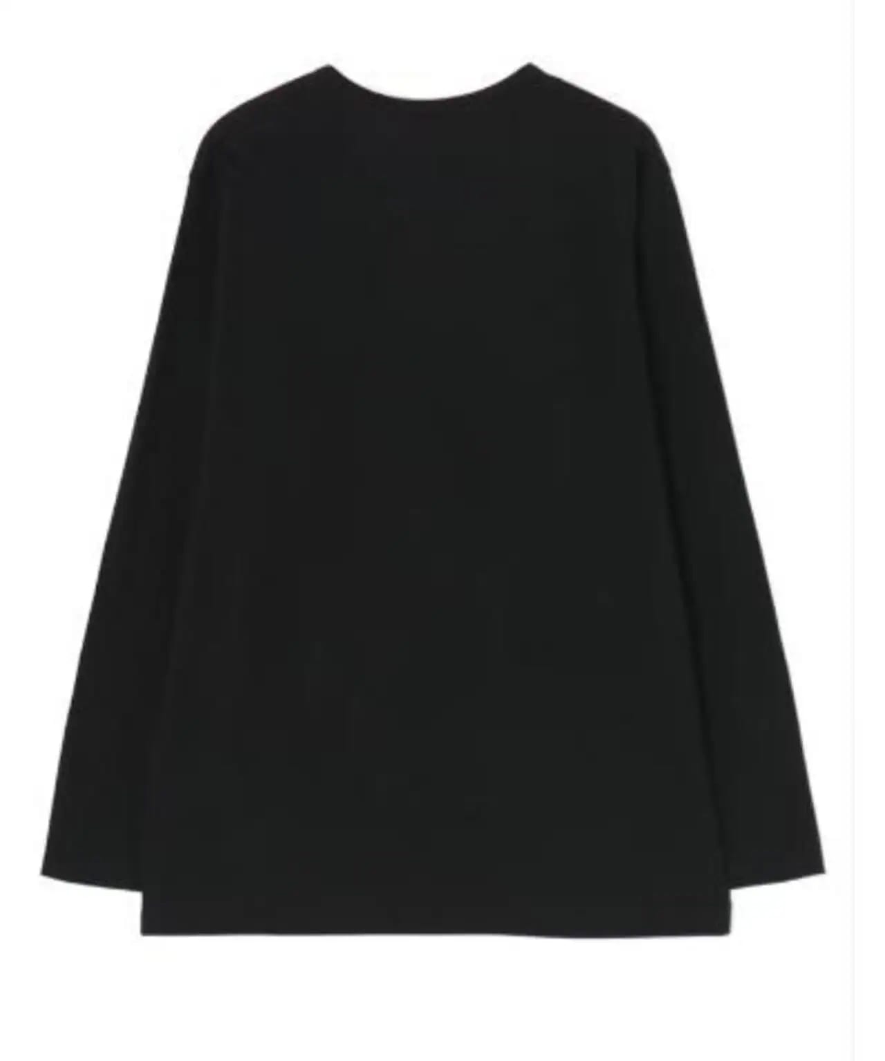 YohjiYamamoto/ヨウジヤマモト/30/- COMBED SINGLE JERSEY PT L Black 3