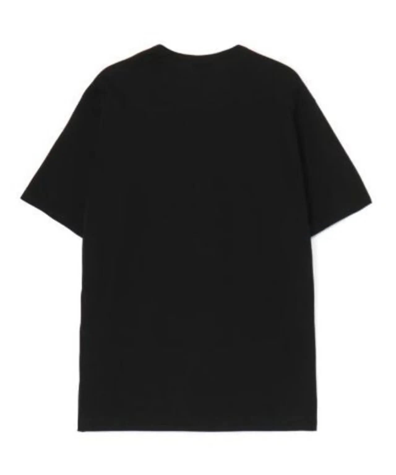 YohjiYamamoto/ヨウジヤマモト/30/- COMBED SINGLE JERSEY SHORT SLEEVE TEE Black 3