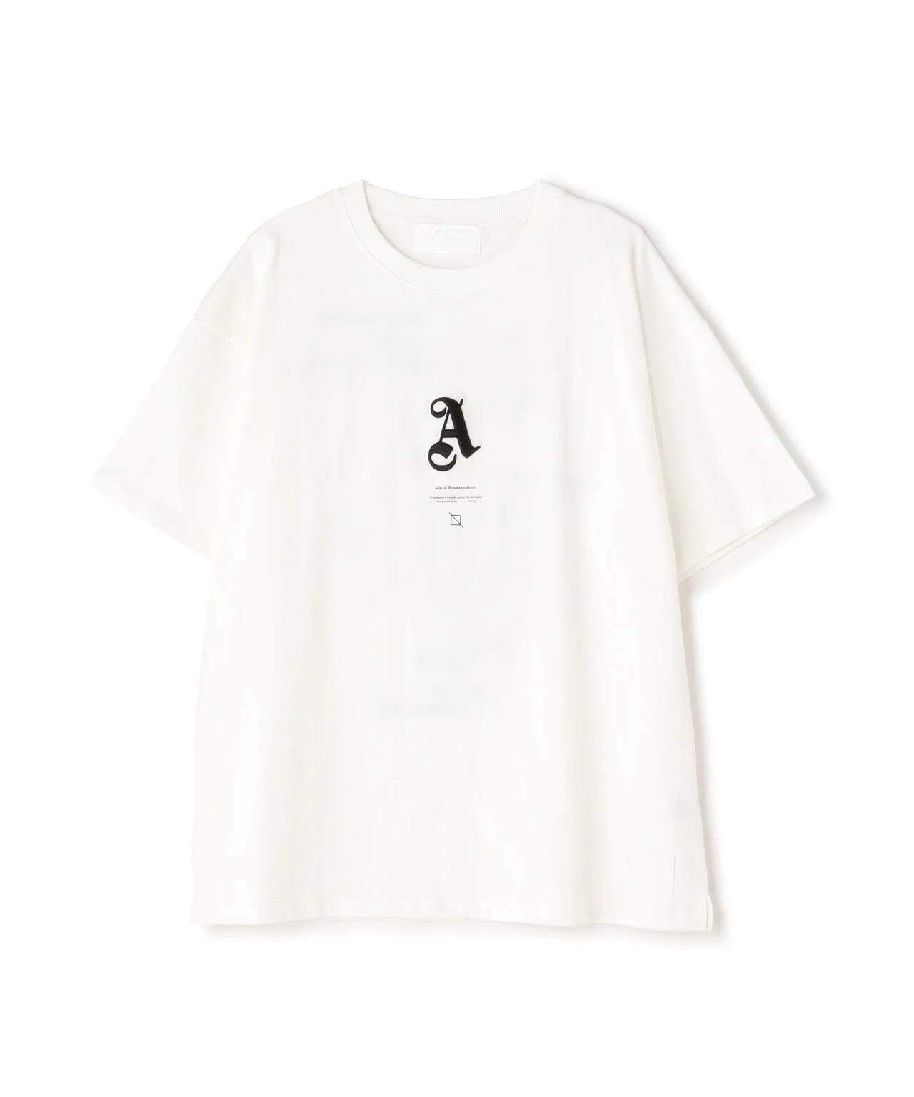 A4A/エーフォーエー/ALPHA s/s TEE White Free